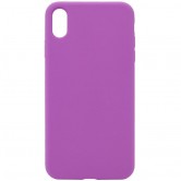 Чехол Silk Full Protective (AA) NO LOGO для Apple iPhone X / XS (5.8") Фиолетовый / Grape