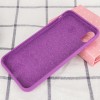 Чохол Silk Full Protective (AA) NO LOGO для Apple iPhone X / XS (5.8") Фіолетовий / Grape