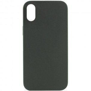 Чохол Silk Full Protective (AA) NO LOGO для Apple iPhone XR (6.1") Зелений / Cyprus Green