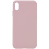 Чохол Silk Full Protective (AA) NO LOGO для Apple iPhone XR (6.1") Рожевий / Pink Sand