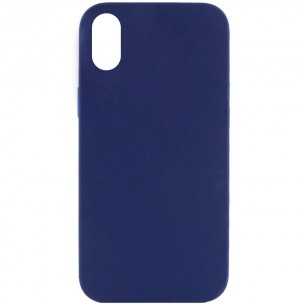 Чохол Silk Full Protective (AA) NO LOGO для Apple iPhone XR (6.1") Синій / Deep navy