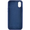 Чохол Silk Full Protective (AA) NO LOGO для Apple iPhone XR (6.1") Синій / Deep navy