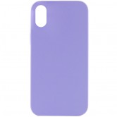 Чохол Silk Full Protective (AA) NO LOGO для Apple iPhone XR (6.1") Бузковий / Dasheen