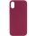 Чохол Silk Full Protective (AA) NO LOGO для Apple iPhone XS Max (6.5") Бордовий / Maroon