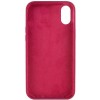 Чохол Silk Full Protective (AA) NO LOGO для Apple iPhone XS Max (6.5") Бордовий / Maroon