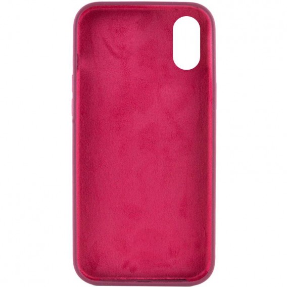 Чохол Silk Full Protective (AA) NO LOGO для Apple iPhone XS Max (6.5") Бордовий / Plum Чохол Silk Full Protective (AA) NO LOGO для Apple iPhone XS Max (6.5") Бордовий / Plum