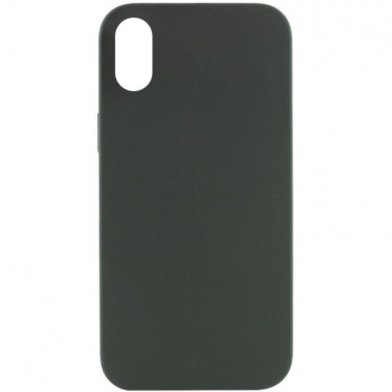 Чохол Silk Full Protective (AA) NO LOGO для Apple iPhone XS Max (6.5") Зелений / Cyprus Green