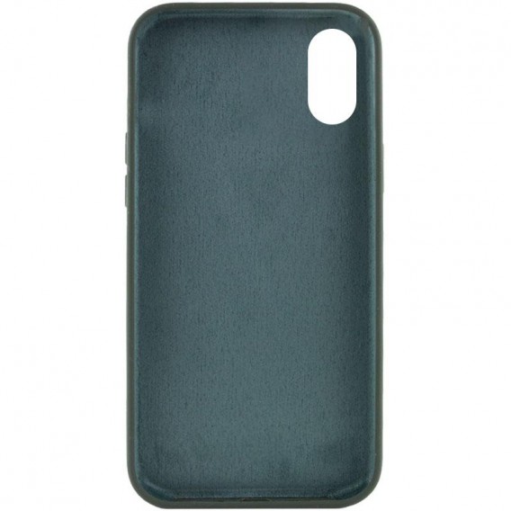 Чохол Silk Full Protective (AA) NO LOGO для Apple iPhone XS Max (6.5") Зелений / Cyprus Green Чохол Silk Full Protective (AA) NO LOGO для Apple iPhone XS Max (6.5") Зелений / Cyprus Green
