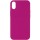 Чохол Silk Full Protective (AA) NO LOGO для Apple iPhone XS Max (6.5") Малиновий / Dragon Fruit