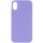 Чохол Silk Full Protective (AA) NO LOGO для Apple iPhone XS Max (6.5") Бузковий / Dasheen