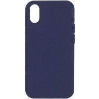 Чохол Silk Full Protective (AA) NO LOGO для Apple iPhone XS Max (6.5") Темно-синій / Midnight blue Чохол Silk Full Protective (AA) NO LOGO для Apple iPhone XS Max (6.5") Темно-синій / Midnight blue