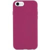 Чохол Silk Full Protective (AA) NO LOGO для Apple iPhone SE (2020) / 7 / 8 (4.7") Бордовий / Maroon