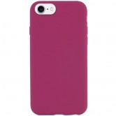 Чехол Silk Full Protective (AA) NO LOGO для Apple iPhone SE (2020) / 7 / 8 (4.7") Бордовый / Maroon