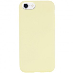Чехол Silk Full Protective (AA) NO LOGO для Apple iPhone SE (2020) / 7 / 8 (4.7") Желтый / Mellow Yellow