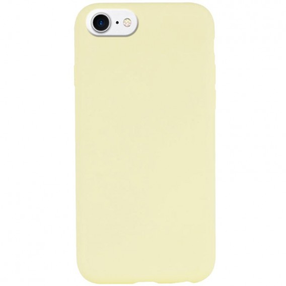 Чохол Silk Full Protective (AA) NO LOGO для Apple iPhone SE (2020) / 7 / 8 (4.7") Жовтий / Mellow Yellow
