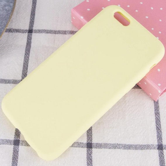 Чохол Silk Full Protective (AA) NO LOGO для Apple iPhone SE (2020) / 7 / 8 (4.7") Жовтий / Mellow Yellow Чохол Silk Full Protective (AA) NO LOGO для Apple iPhone SE (2020) / 7 / 8 (4.7") Жовтий / Mellow Yellow