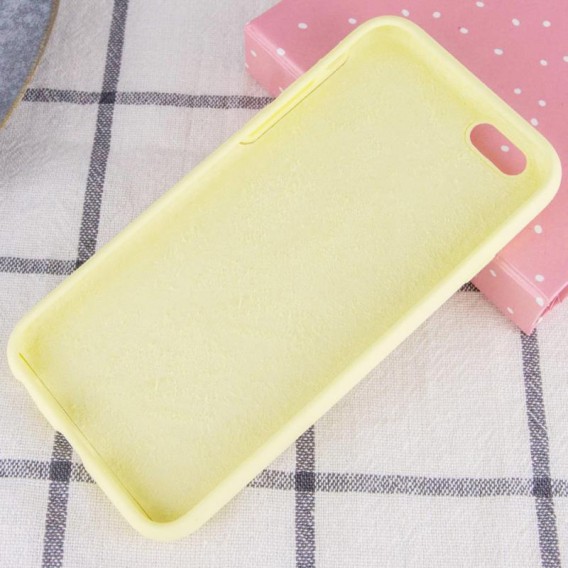 Чохол Silk Full Protective (AA) NO LOGO для Apple iPhone SE (2020) / 7 / 8 (4.7") Жовтий / Mellow Yellow Чохол Silk Full Protective (AA) NO LOGO для Apple iPhone SE (2020) / 7 / 8 (4.7") Жовтий / Mellow Yellow