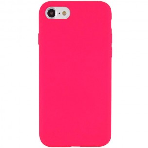 Чохол Silk Full Protective (AA) NO LOGO для Apple iPhone SE (2020) / 7 / 8 (4.7") Рожевий / Barbie pink
