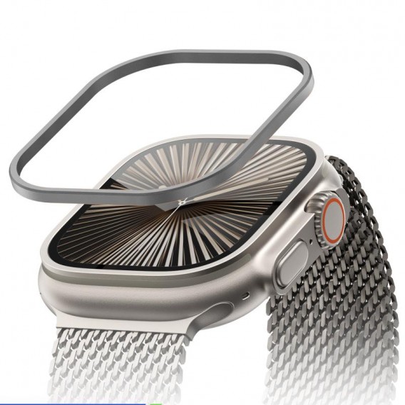 Захисна рамка BlueO Titanium Frame для Apple Watch Ultra 1/2/3 49mm Black Захисна рамка BlueO Titanium Frame для Apple Watch Ultra 1/2/3 49mm Black