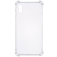 TPU чохол GETMAN Ease logo посилені кути для Apple iPhone XS Max (6.5") Безбарвний (прозорий)