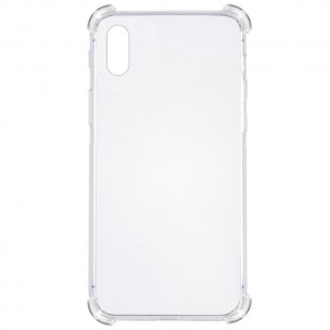 TPU чехол GETMAN Ease logo усиленные углы для Apple iPhone XS Max (6.5") Бесцветный (прозрачный)