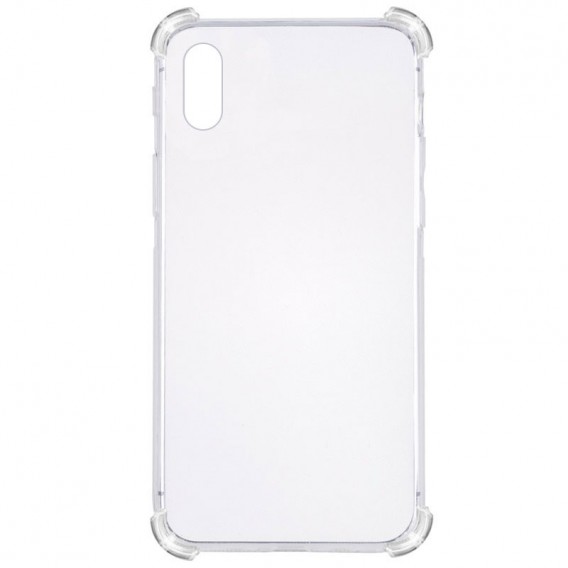 TPU чохол GETMAN Ease logo посилені кути для Apple iPhone XS Max (6.5") Безбарвний (прозорий)