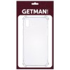 TPU чохол GETMAN Ease logo посилені кути для Apple iPhone XS Max (6.5") Безбарвний (прозорий)