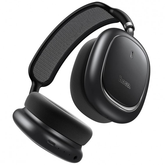 Накладні бездротові навушники Hoco W68 Calma ANC (App) Metal gray