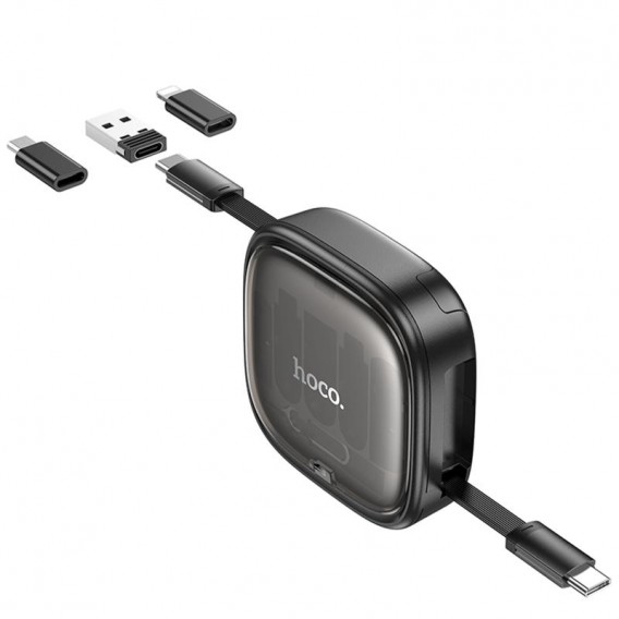 Дата кабель Hoco U140 with cable set 5in1 60W (0.95m) Black