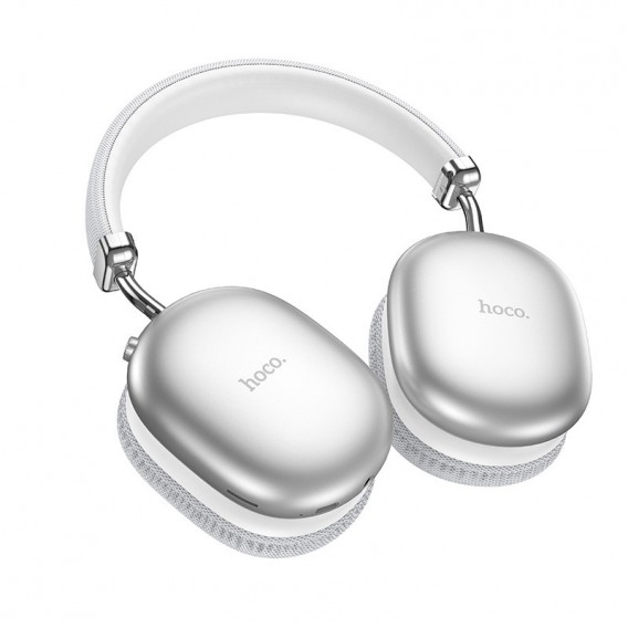 Накладні бездротові навушники Hoco W35 Max Joy Silver