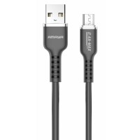 Дата кабель Amaya M30 USB to MicroUSB 2.4A (1m) Black