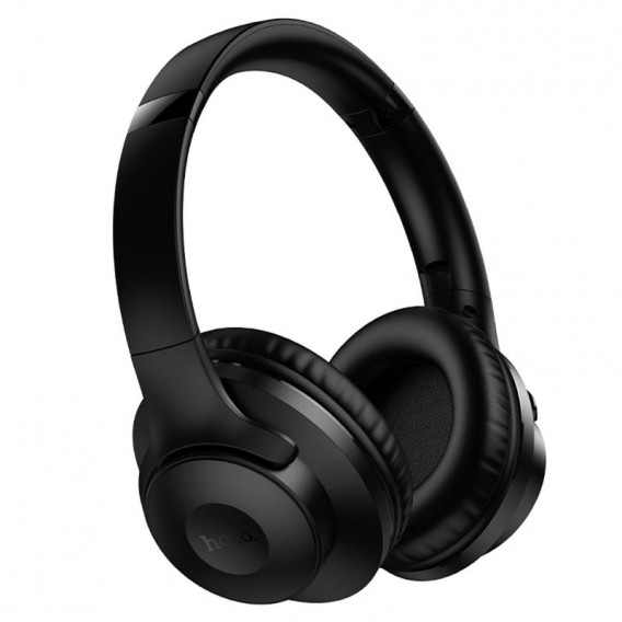 Накладні бездротові навушники Hoco W71 Cool sound Black Накладні бездротові навушники Hoco W71 Cool sound Black