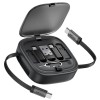 Дата кабель Acefast J3 box 5-in-1 60W (0.95m) Black