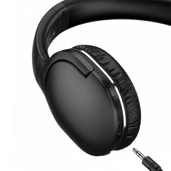 Накладні бездротові навушники Baseus Encok Wireless headphone D02 Pro (NGTD01030) Black Накладні бездротові навушники Baseus Encok Wireless headphone D02 Pro (NGTD01030) Black
