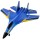 Літак на радіокеруванні SCHE HW33 New Foam Blue