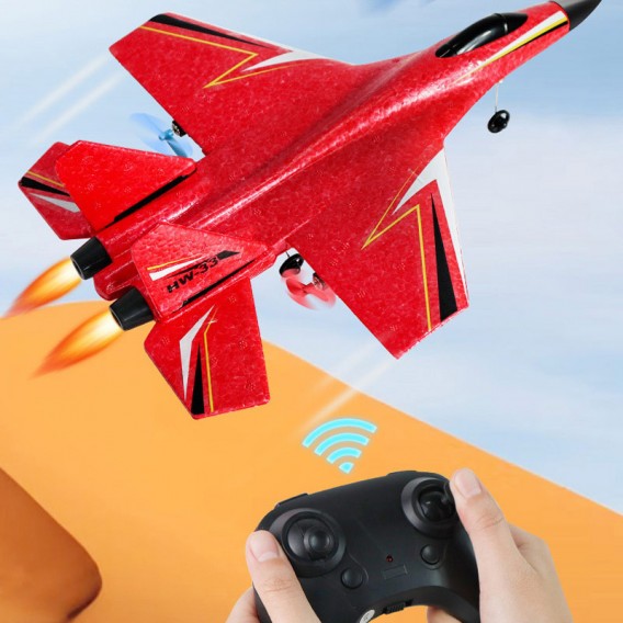 Літак на радіокеруванні SCHE HW33 New Foam Red Літак на радіокеруванні SCHE HW33 New Foam Red
