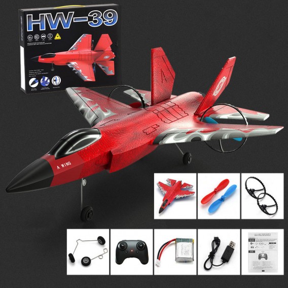 Літак на радіокеруванні SCHE HW39 F35 Fighter Red Літак на радіокеруванні SCHE HW39 F35 Fighter Red
