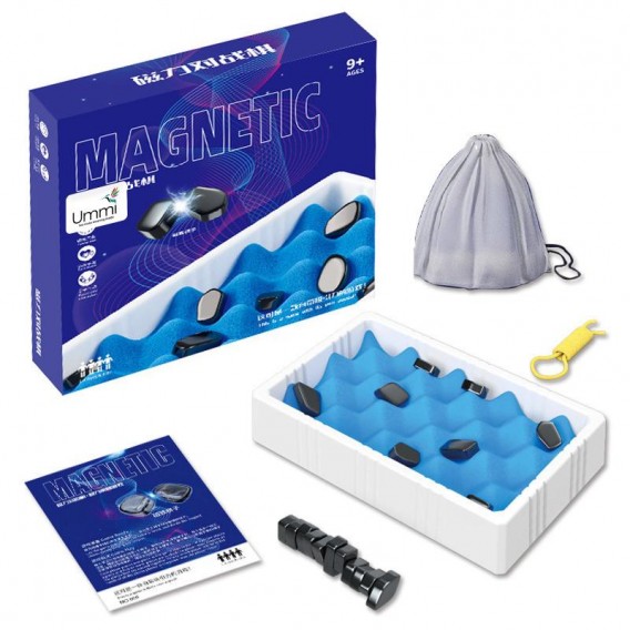 Настільна інтерактивна гра Ummi 8899 Magnetic Arena Game White / Blue Настільна інтерактивна гра Ummi 8899 Magnetic Arena Game White / Blue