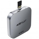 Адаптер Acefast QC2 AI Box car wireless CarPlay/Android Auto Metal gray Адаптер Acefast QC2 AI Box car wireless CarPlay/Android Auto Metal gray