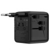 Мережевий універсальний перехідник WIWU UA011 Warrior GaN 25W + 1USB-A/2C Black