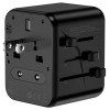 Мережевий універсальний перехідник WIWU UA012 Warrior 12W + 1USB-A/1C Black