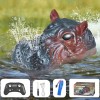 Човен на радіокеруванні SHT 3736AD Hippopotamus 2.4G Black / Brown