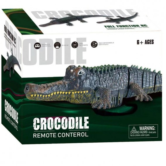 Човен на радіокеруванні SHT MSD668 Crocodile 2.4G Green Човен на радіокеруванні SHT MSD668 Crocodile 2.4G Green