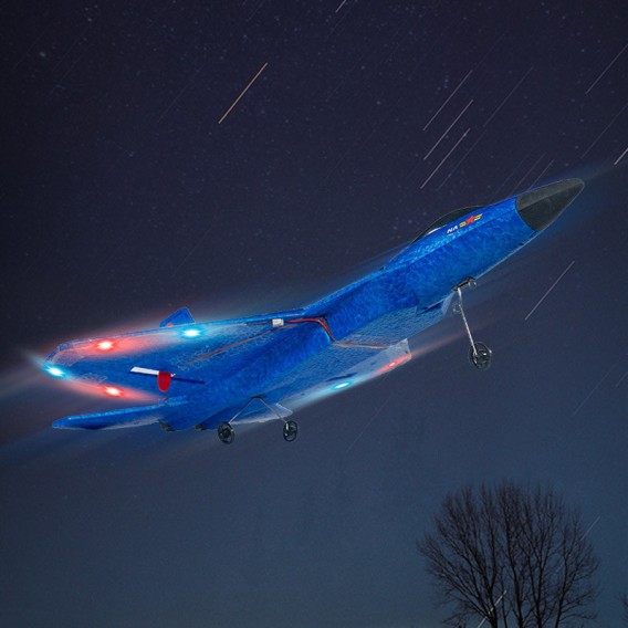 Літак на радіокеруванні SCHE HW32 F22 Fighter Blue Літак на радіокеруванні SCHE HW32 F22 Fighter Blue