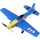 Літак на радіокеруванні SCHE W551 Four-channel Stunt Fighter Blue