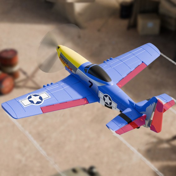 Літак на радіокеруванні SCHE W551 Four-channel Stunt Fighter Blue Літак на радіокеруванні SCHE W551 Four-channel Stunt Fighter Blue