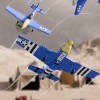 Літак на радіокеруванні SCHE W551 Four-channel Stunt Fighter Blue