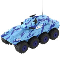 Бронетранспортер-амфибия на радиоуправлении SCHE Y1802 Blue Бронетранспортер-амфибия на радиоуправлении SCHE Y1802 Blue