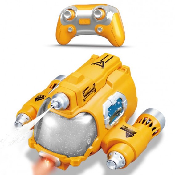 Човен на радіокеруванні SHT 3737-1AD Spray Water 2.4G Yellow Човен на радіокеруванні SHT 3737-1AD Spray Water 2.4G Yellow