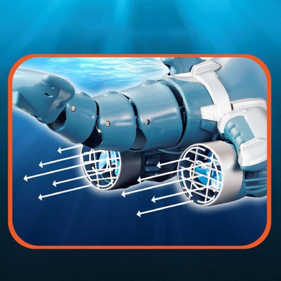 Човен на радіокеруванні SHT 3738AD Dolphin 2.4G Blue / White Човен на радіокеруванні SHT 3738AD Dolphin 2.4G Blue / White